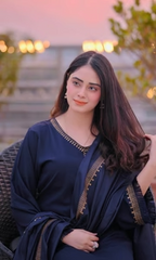 Aisling – 3PC Unstitched Dhanak Embroidered Suit with Wool Shawl & Trouser