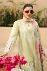 3 Piece Embroidered Dobby Suit | DW-EA25-66
