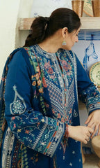 Zara Shahjahan - 1075 | Premium 3PC Embroidered Lawn Suit with Diamond Dupatta