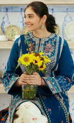 Zara Shahjahan - 1075 | Premium 3PC Embroidered Lawn Suit with Diamond Dupatta