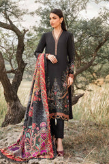 Maria B 1050 – Luxury 3PC Embroidered Lawn Suit with Diamond Dupatta