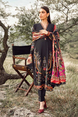 Maria B 1050 – Luxury 3PC Embroidered Lawn Suit with Diamond Dupatta