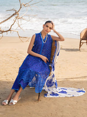 Zainab Chottani 1101 – Luxury 3PC Chikankari Embroidered Lawn Suit with Voile Dupatta