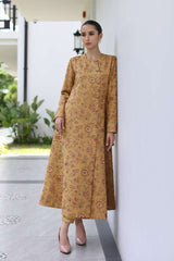 Bareeze 1029 – Luxury 3PC Embroidered Lawn Suit with Zarri Bamber Dupatta