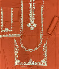 URGE -2PC DHANAK EMBROIDERED SHIRT & EMBROIDERED TROUSER