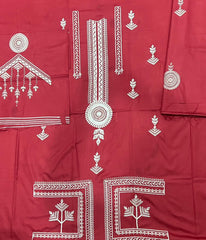 ETHNIC-2PC DHANAK EMBROIDERED SHIRT & EMBROIDERED TROUSER