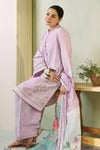 Coco zara shahjahan– 3PC Unstitched Dhanak Embroidered Suit with  Dhanak Embroidered  Shawl  & Trouser