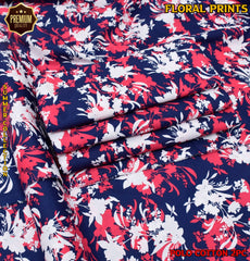 2-Piece Printed Polo Cotton Suit