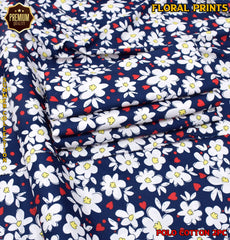 2-Piece Printed Polo Cotton Suit