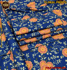 2-Piece Printed Polo Cotton Suit