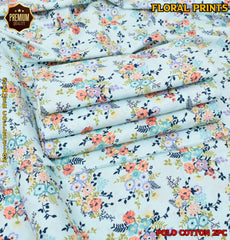 2-Piece Printed Polo Cotton Suit