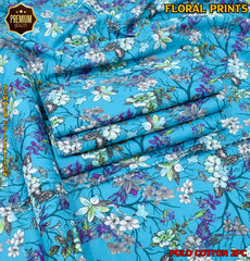 2-Piece Printed Polo Cotton Suit