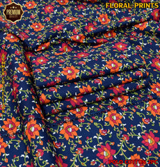 2-Piece Printed Polo Cotton Suit