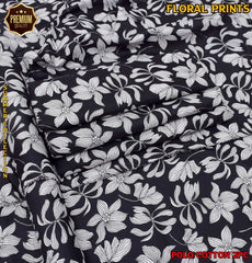 2-Piece Printed Polo Cotton Suit