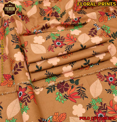 2-Piece Printed Polo Cotton Suit