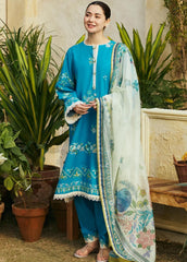 Coco by Zara 1057 – Premium 3PC Embroidered Lawn Suit | Eid Collection 2025
