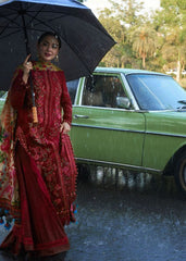Coco by Zara 1000 – Premium 3PC Embroidered Lawn Suit with Voile Dupatta