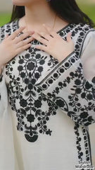 Zara Shahjahan 1012 – Elegant 3PC Embroidered Lawn Suit with Chiffon Dupatta