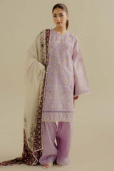 Coco 1106 – Luxury 3PC Embroidered Lawn Suit with Printed Voile Dupatta