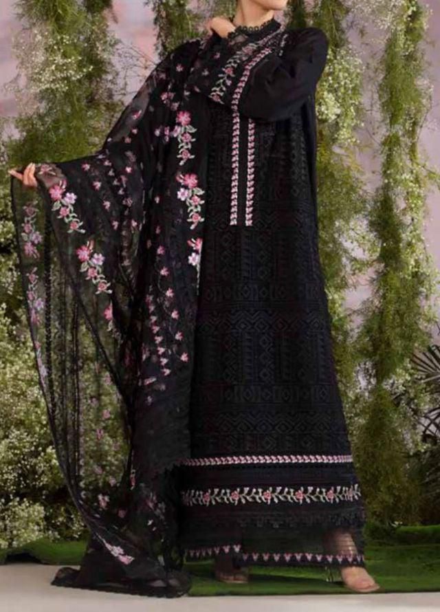 Coco 1094 – Luxury 3PC Embroidered Lawn Suit with Organza Dupatta