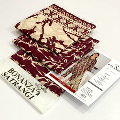 Bonanza – 3PC Printed Lawn Suit | Allover Print Shirt, Dupatta & Trouser