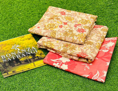 Bonanza – 3PC Printed Lawn Suit | Allover Print Shirt, Dupatta & Trouser