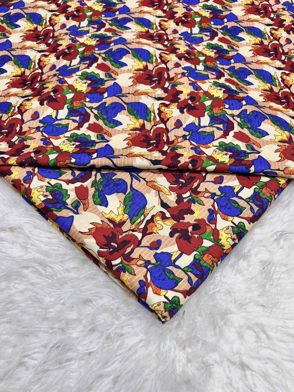 2-Piece Printed Polo Cotton Suit