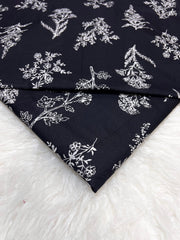 2-Piece Printed Polo Cotton Suit