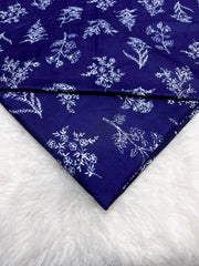 2-Piece Printed Polo Cotton Suit