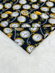 2-Piece Printed Polo Cotton Suit