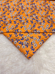 2-Piece Printed Polo Cotton Suit