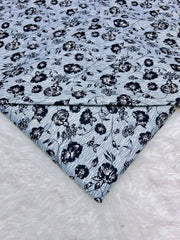 2-Piece Printed Polo Cotton Suit