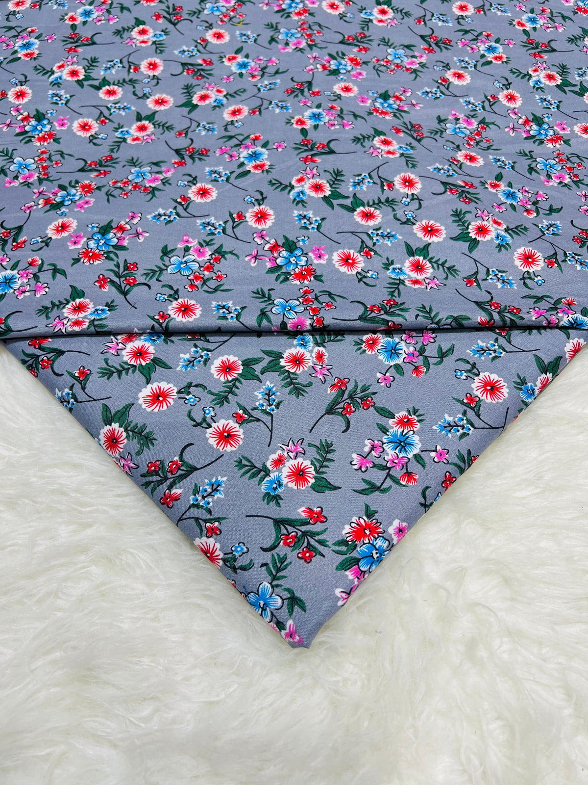 2-Piece Printed Polo Cotton Suit